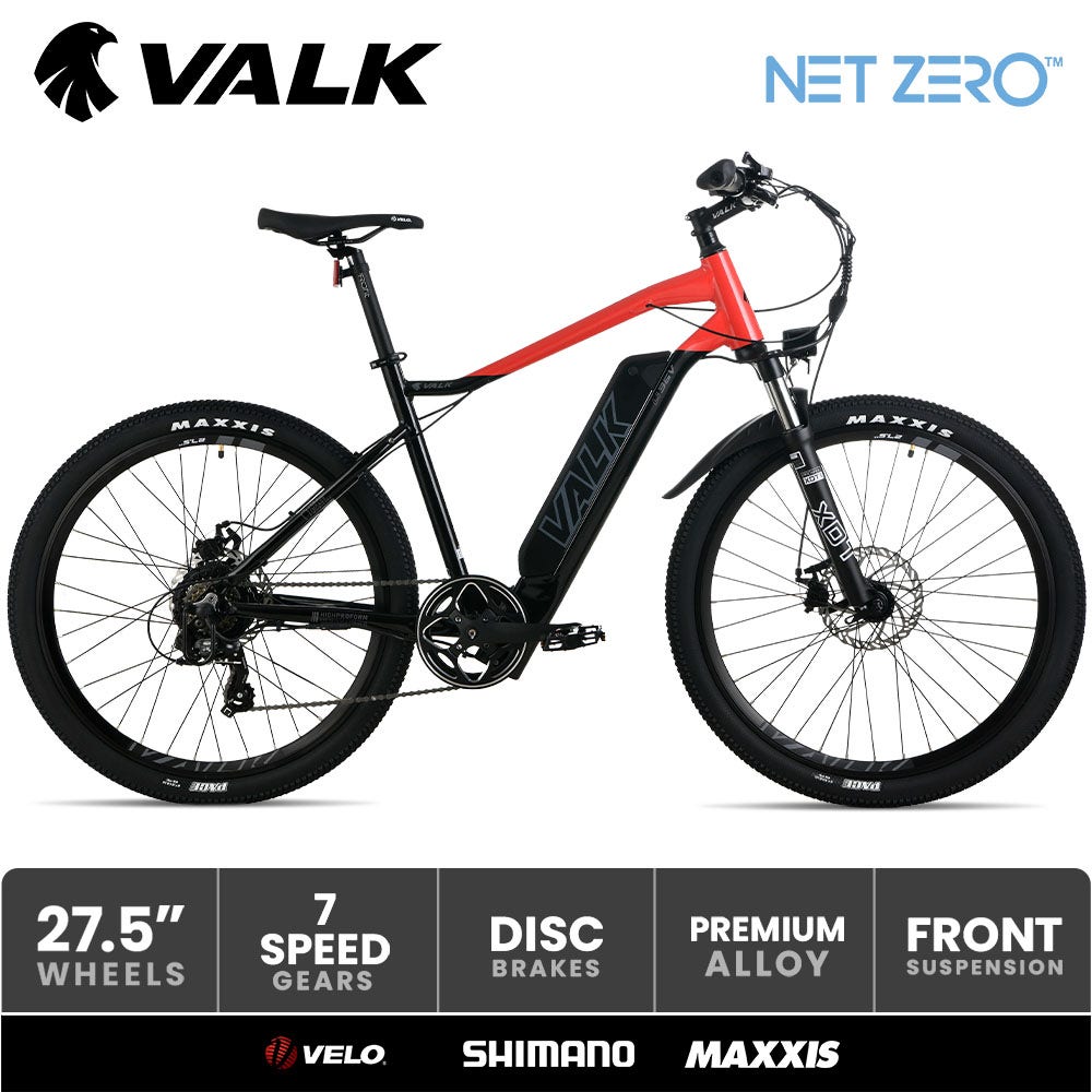 MX7 – Medium – Black and Red – VALK